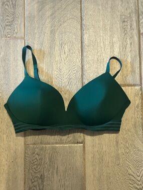 Auden Deep Green Padded bra- size 34D